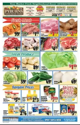 Pyburn's Farm Fresh Foods Weekly Ad (valid until 4-03)