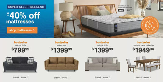 Ashley Furniture flyer Page 1