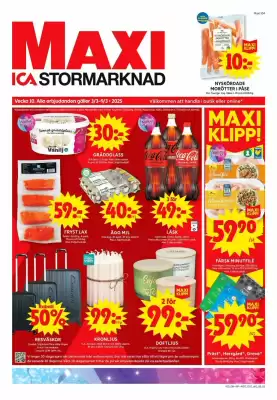 ICA Maxi reklamblad (giltig till och med 7-03)