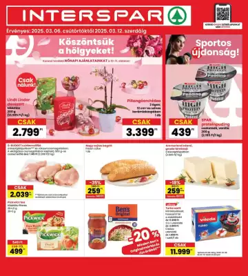 Interspar akciós újság (érvényes eddig: 12-03)