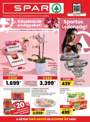 Spar akciós újság (érvényes eddig: 12-03)