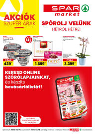 Spar Market akciós újság hét 10 Oldal 1