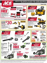 Ace Hardware Weekly Ad Page 1