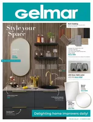 Gelmar catalogue (valid until 31-03)