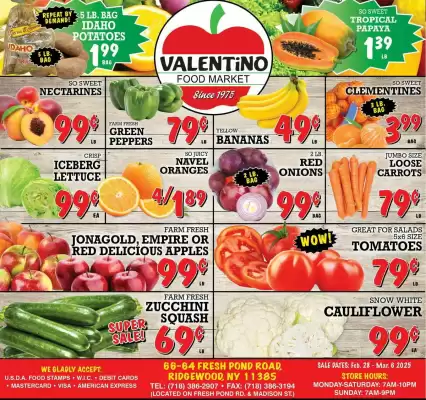 Valentino Food Market Weekly Ad (valid until 6-03)