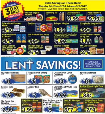 Boyer's Food Markets Weekly Ad (valid until 8-03)