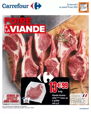 Catalogue Carrefour (valable jusqu'au 15-03)