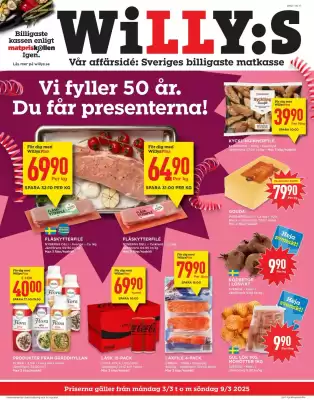 Willys reklamblad (giltig till och med 9-03)