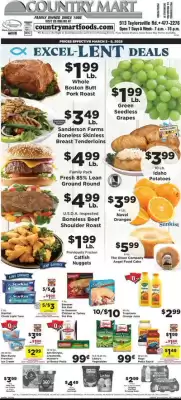 Taylorsville Country Mart Weekly Ad (valid until 8-03)