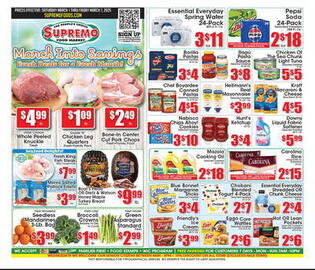 Supremo Foods Inc Weekly Ad week 9 Page 1