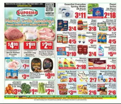 Supremo Foods Inc Weekly Ad (valid until 7-03)