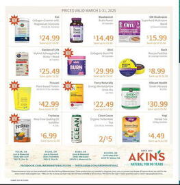 Akin's Natural Foods Weekly Ad Page 8