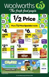 Woolworths catalogue week 10 Page 1