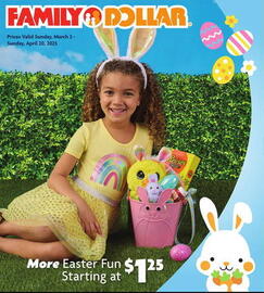 Family Dollar Weekly Ad Page 1