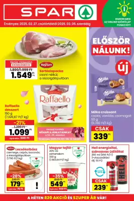 Spar akciós újság