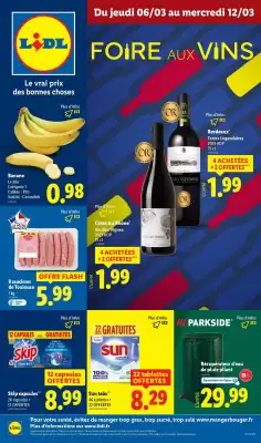 Catalogue Lidl (valable jusqu'au 12-03)