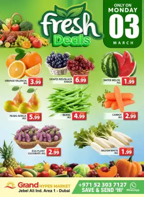 Grand Hyper Market catalogue (valid until 3-03)