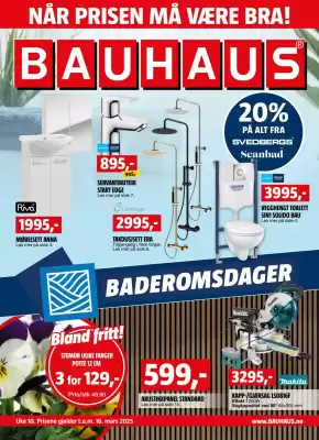 Bauhaus Kundeavis (gyldig til 16-03)