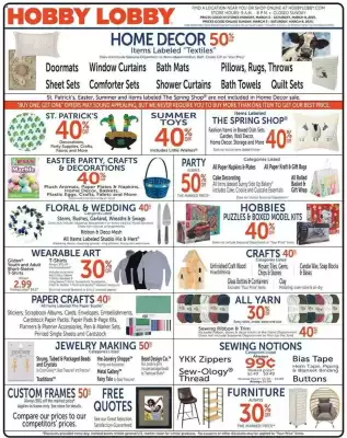 Hobby Lobby Weekly Ad (valid until 8-03)