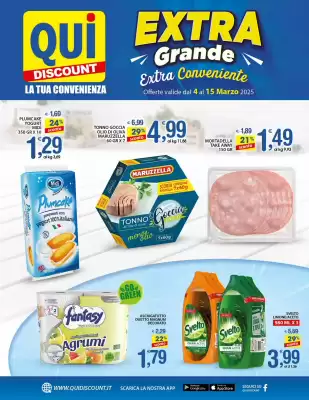 Volantino Qui Discount (valido fino al 15-03)