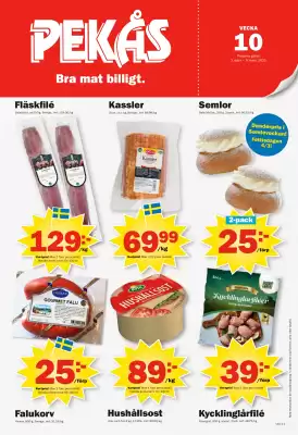 Pekås reklamblad (giltig till och med 8-03)