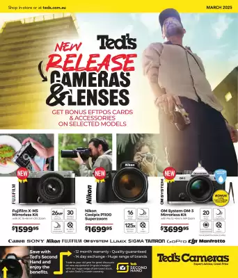 Teds Cameras catalogue (valid until 31-03)