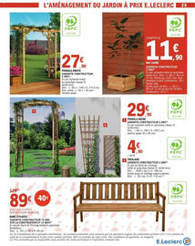 Catalogue E.Leclerc | Jardin page 29