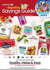 Safeway Weekly Ad Page 1