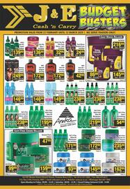 J&E Cash and Carry catalogue Page 1