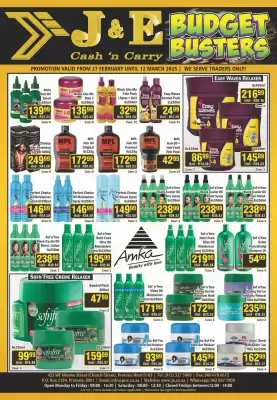 J&E Cash and Carry catalogue (valid until 12-03)