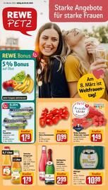 REWE PETZ Prospekt woche 10 Seite 1