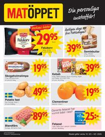 Matöppet reklamblad vecka 10 Sida 1