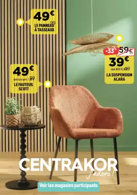 Catalogue Centrakor (valable jusqu'au 16-03)