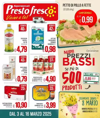 Volantino PrestoFresco (valido fino al 16-03)