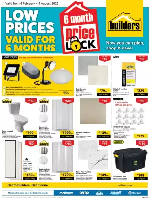 Builders Express catalogue (valid until 4-08)