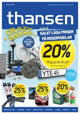 thansen reklamblad (giltig till och med 27-03)