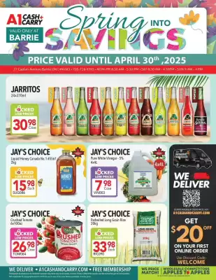 A1 Cash And Carry flyer (valid until 30-03)