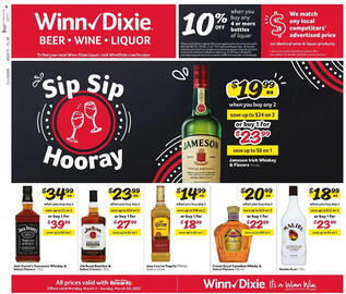 Winn Dixie Weekly Ad Page 1