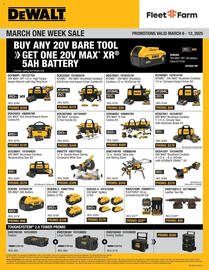 Mills Fleet Farm Weekly Ad week 10 Page 1