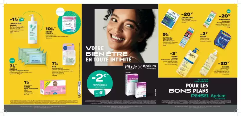 Catalogue Aprium Pharmacie (valable jusqu'au 30-04)