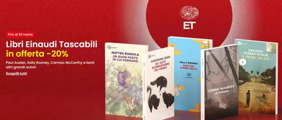 Volantino La Feltrinelli (valido fino al 23-03)