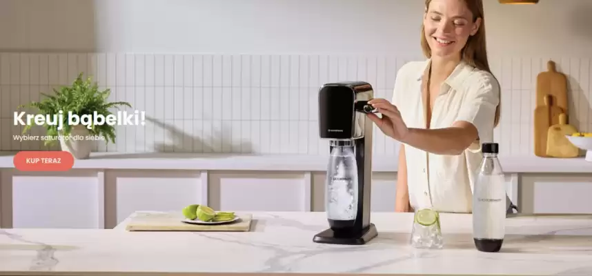 SodaStream gazetka (ważność do 16-03)