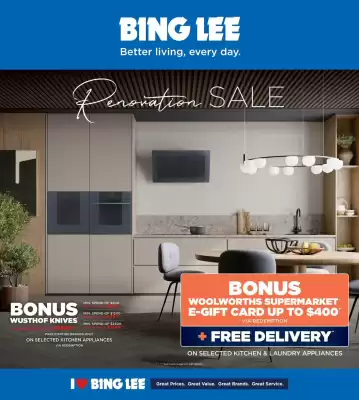 Bing Lee catalogue (valid until 31-03)