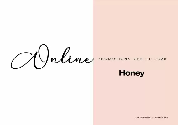 Honey Fashion Accessories catalogue (valid until 31-03)