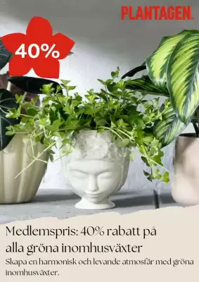 Plantagen reklamblad (giltig till och med 31-03)