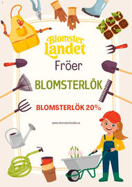 Blomsterlandet reklamblad Sida 1