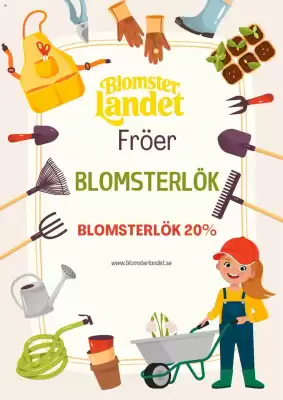 Blomsterlandet reklamblad (giltig till och med 31-03)