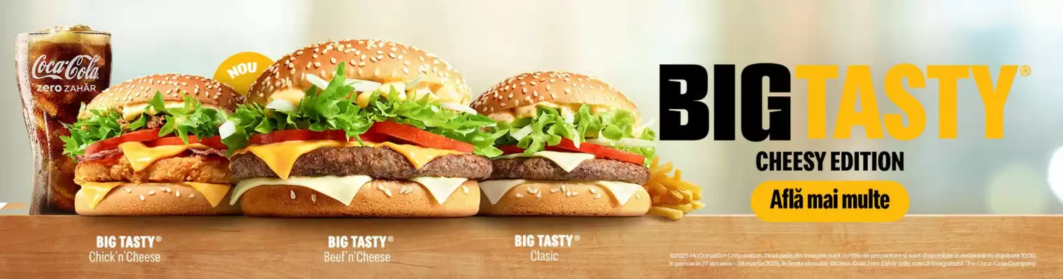 Catalog McDonald's (valid până la 28-03)