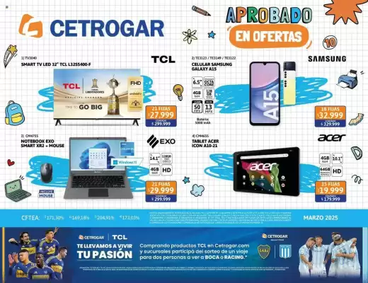 Catálogo Cetrogar (válido hasta 31-03)