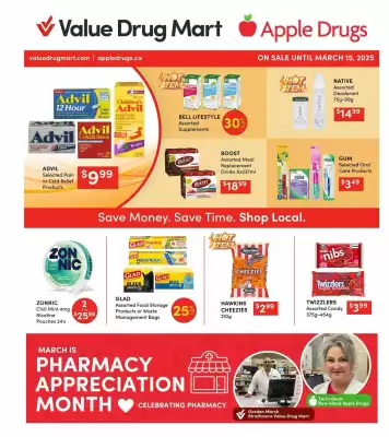 Value Drug Mart flyer (valid until 14-03)